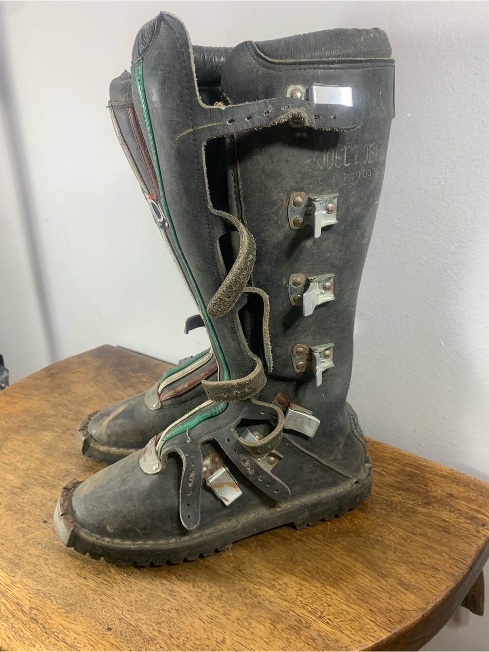 Made in italy SIDI motocross motorcycle leather boots